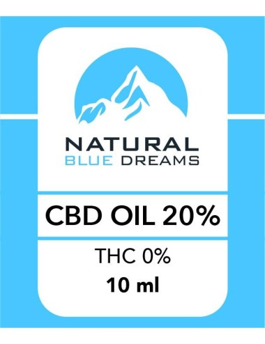 Huile CBD 20% - Natural Blue Dreams