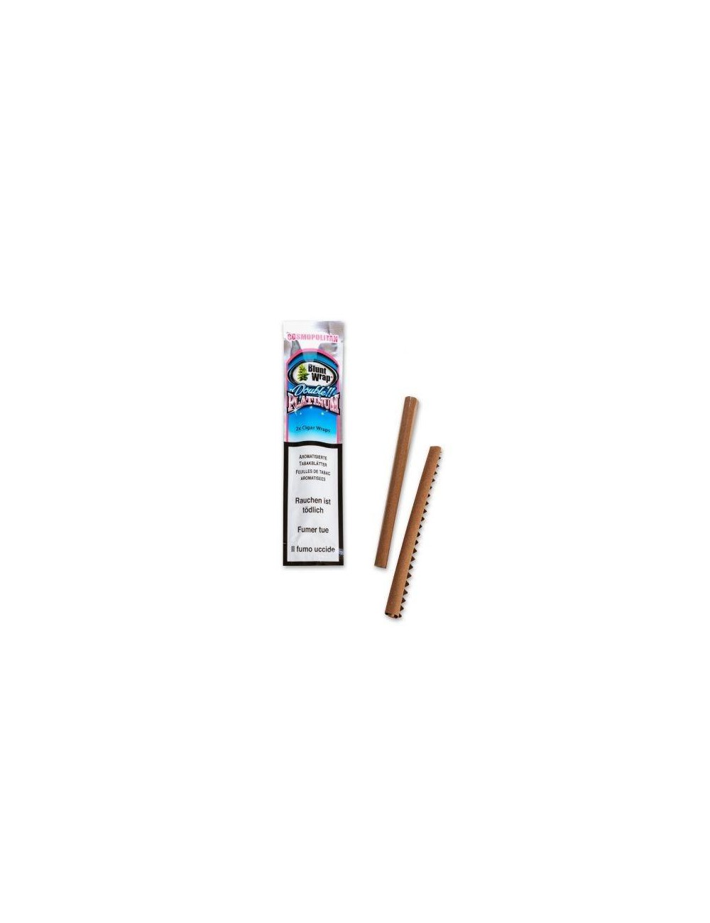 Blunt Wrap Double Platinum "Cosmopolitan" - Blunt Wrap