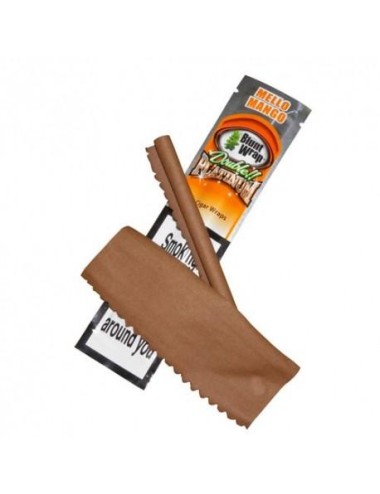 Blunt Wrap Double Platinum "Mello Mango" - - Blunt Wrap