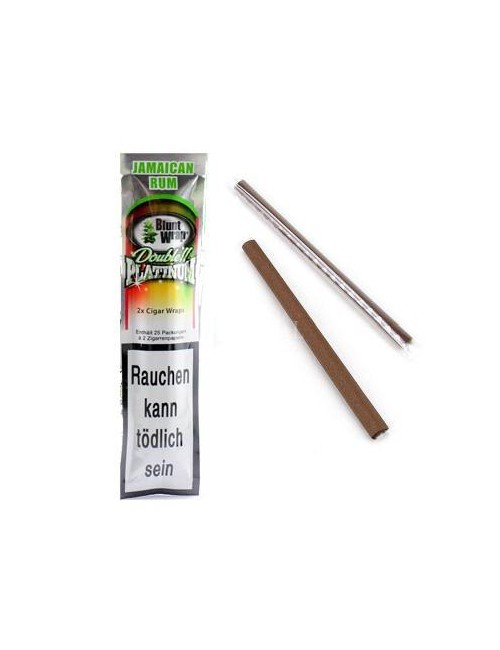 Blunt Wrap Double Platinium "Jamaican Rum" - Blunt Wrap Blunt