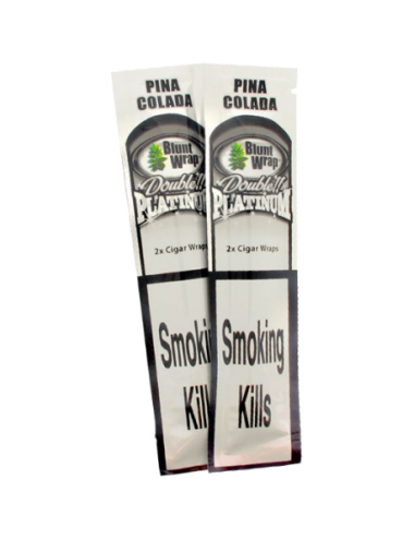 Blunt Wrap Double Platinum "Pina Colada" - Blunt Wrap