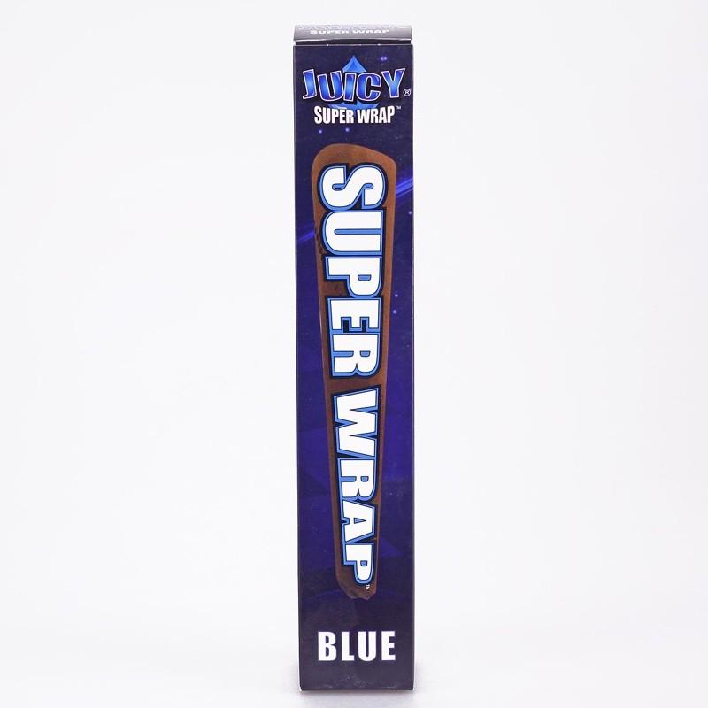 Pre-Formed Super Blunt "Blue" - Blackberry and blueberry Taste - Juicy Jay's Blunt