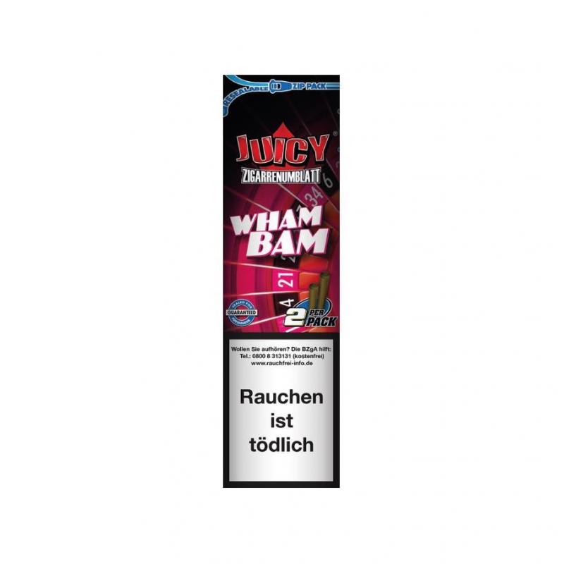 Juicy Double Wraps "Wham Bam"- Wassermelonengeschmack - Juicy Jay's Blunt