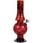 Small Red Acrylic Waterpipe - Wild Fire