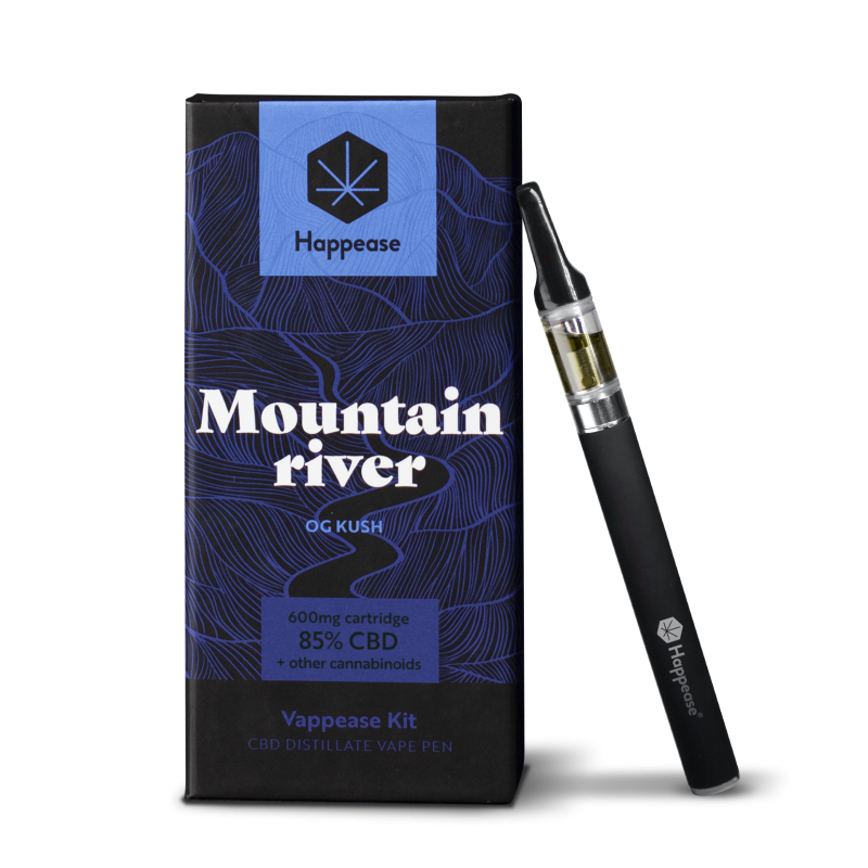 Vappease E-cig Kit - Mountain River - Happease E-cigarettes