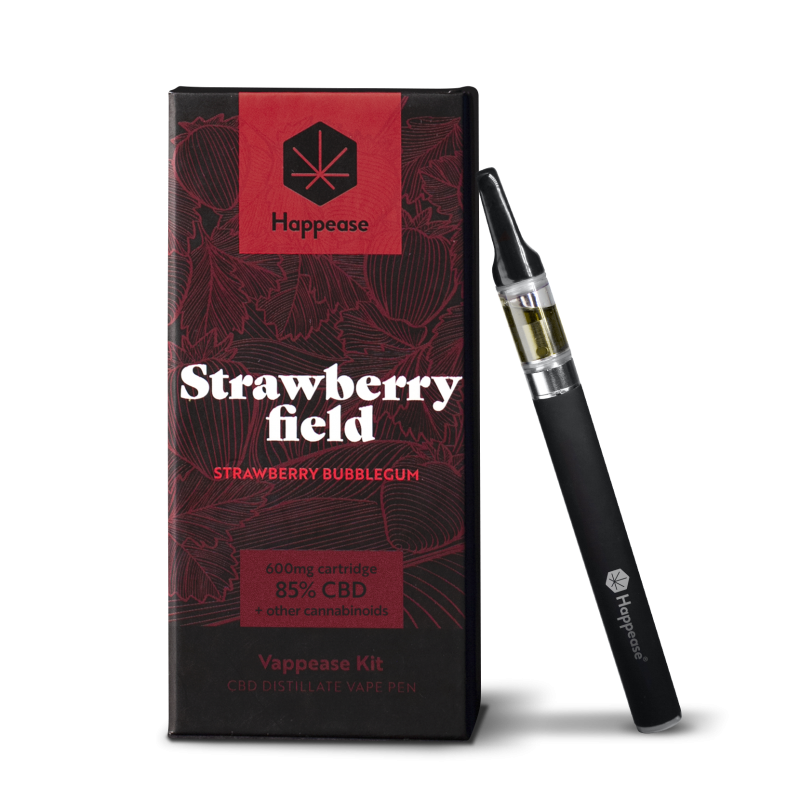 Vappease E-cig Kit - Strawberry Field - Happease E-cigarettes