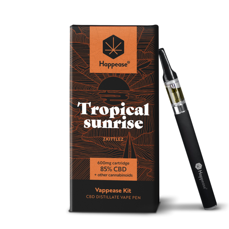 Vappease E-cig Kit - Tropical Sunrise - Happease E-cigarettes