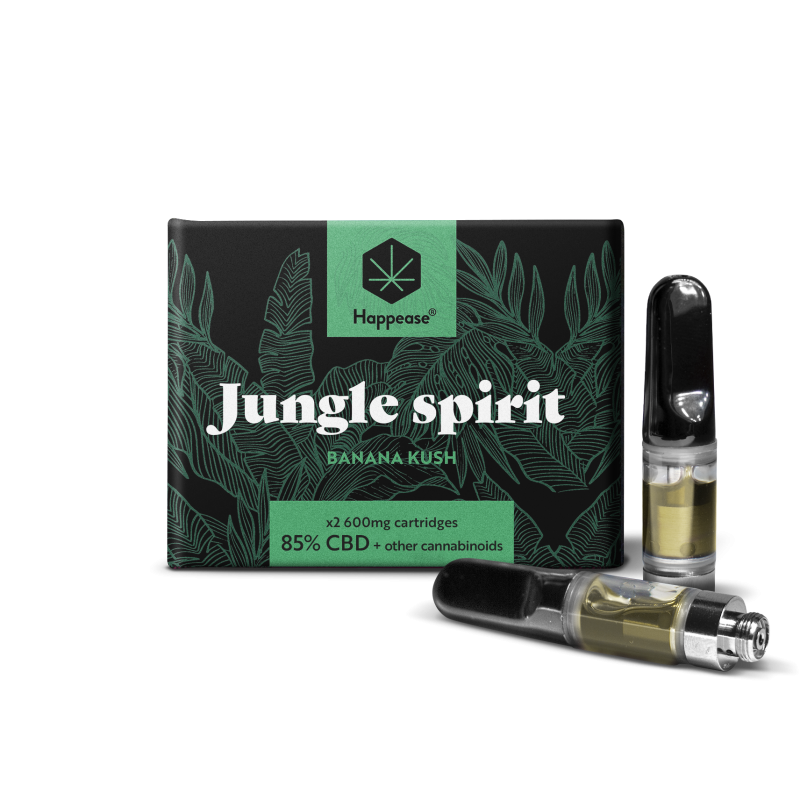 Vappease Refill Cartridges - Jungle Spirit - Happease Cartouche Recharge