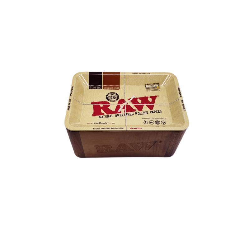 Storage box and rolling tray mini - Raw Mix bowls and trays