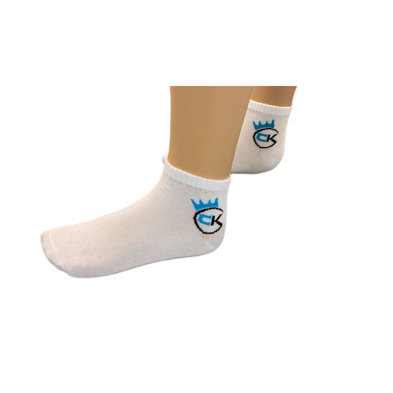 Chaussettes Courtes Blanches - Cannabis King® Cannabis King® Life Style