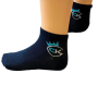 Cannabis King® Short Socks Navy Blue