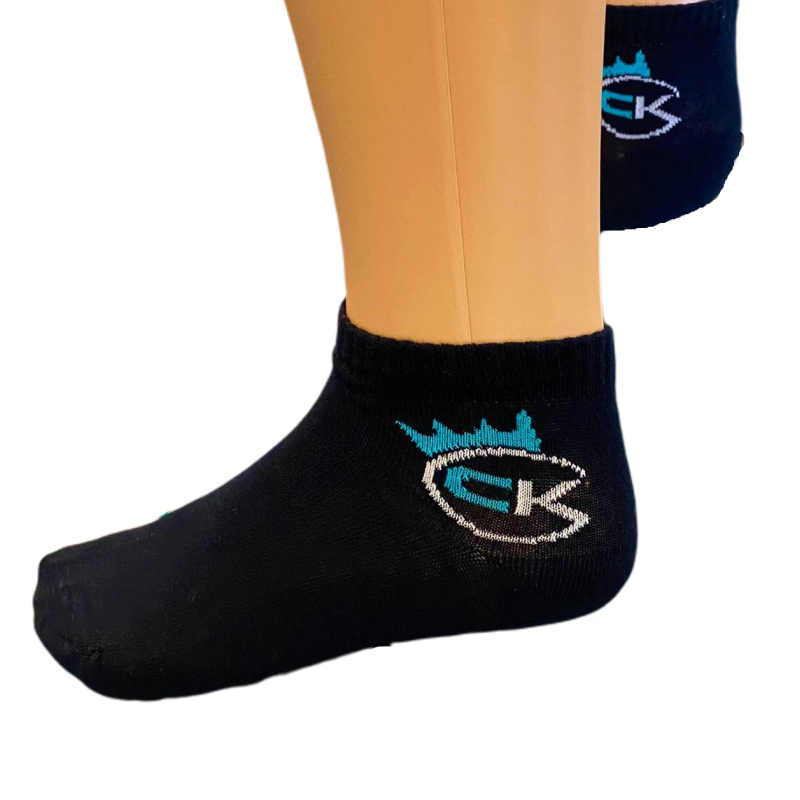 Chaussettes Courtes Noires - Cannabis King® Cannabis King® Life Style