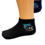 Chaussettes Courtes Noires - Cannabis King® Cannabis King® Life Style