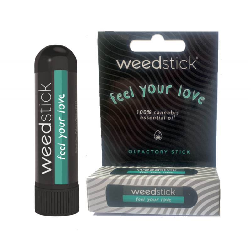 Weedstick olfactif « Feel Your Love » (THC 0%) - Cannaliz Aromathérapie
