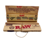 King Size Slim Connoisseur Rolling Paper + Tips - Raw Rolling sheets