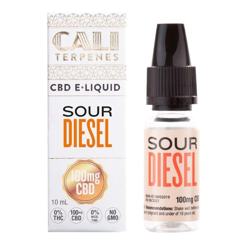 E-liquid Sour Diesel with CBD - Cali Terpenes CBD
