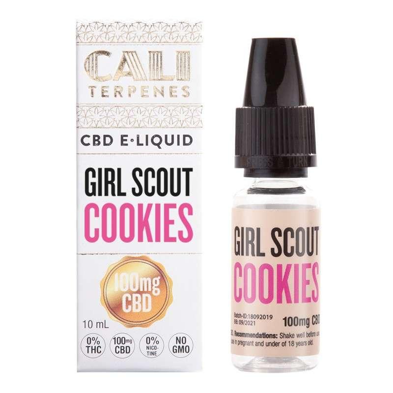E-liquid Girl Scout Cookies with CBD - Cali Terpenes CBD
