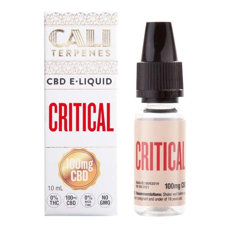 E-liquide Critical avec CBD - Cali Terpenes CBD
