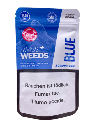 Swiss Weeds Blue - Pure production - CBD hanf
