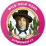 "Billy The Weed" Runde Aufkleber - Wild Wild Weed® Cannabis King ®