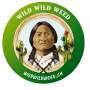 "Sitting Weed" Runde Aufkleber - Wild Wild Weed®