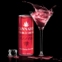 Energy drink with cannabis - Rasberry Flavor - Cannabis Energy Drink
