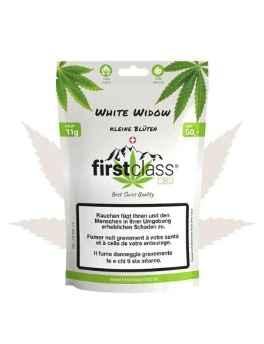 White Widow Small Bud - Firstclass CBD - Cannabis CBD Suisse