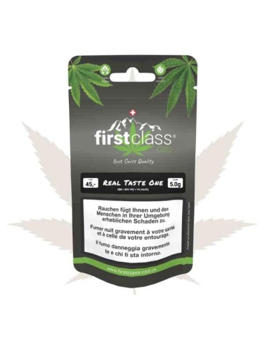 Real Taste One - Firstclass CBD - Cannabis CBD Suisse
