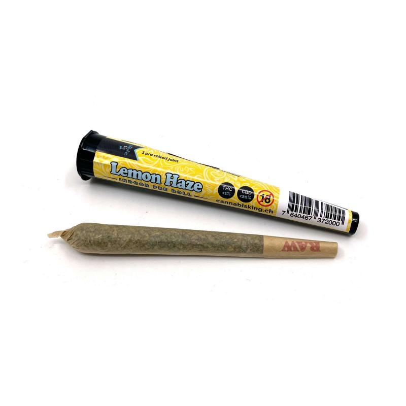Vorgerollter Joint Lemon Haze - - Cannabis King Joints Pré-Roulé