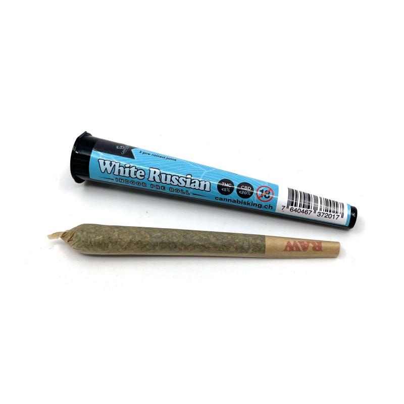 Joint Pré-Roulé White Russian - Cannabis King Joints Pré-Roulé