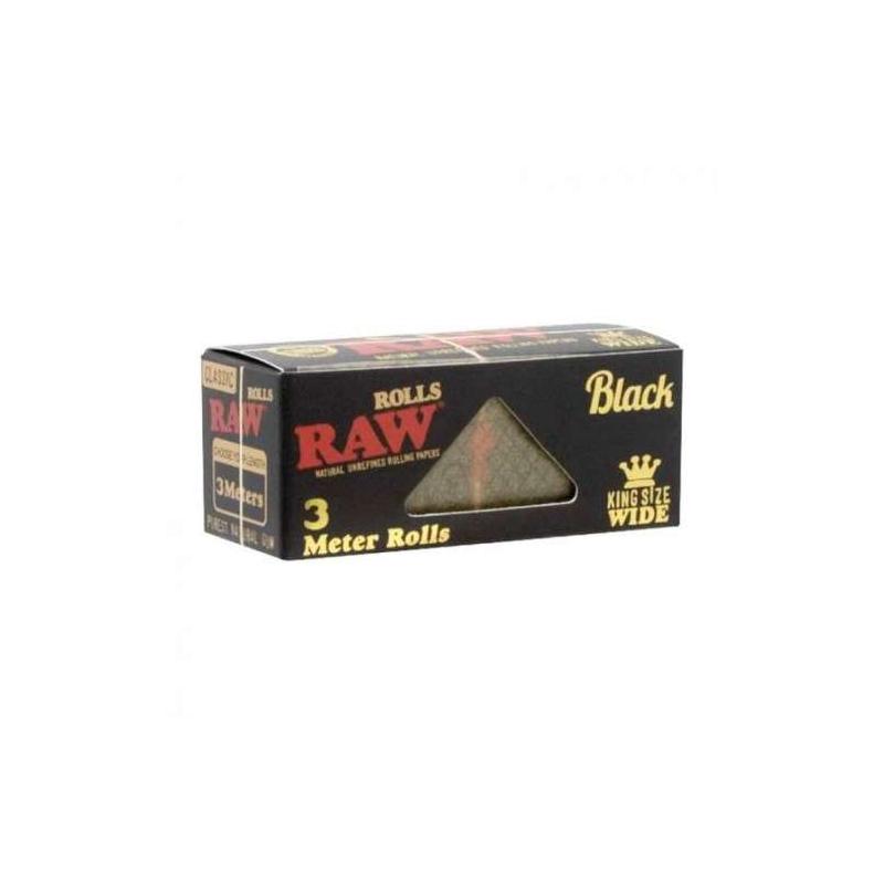 RAW Black Classic Rolls King Size 3 m RAW