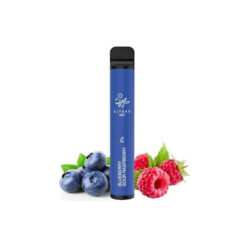 Blueberry Sour Raspberry - ELFBAR 600 2% Puff