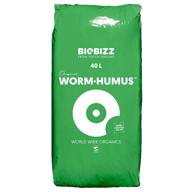 BioBizz Wurm Humus 40L - BioBizz Substrats