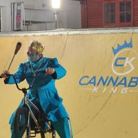 The King of Cannabis King at FY festival. @fy_festival #king